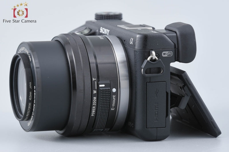 Sony Alpha α NEX-6 Black 16.1 MP 16-50 Lens [Japanese Language Only]