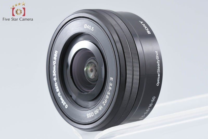 Sony Alpha α NEX-6 Black 16.1 MP 16-50 Lens [Japanese Language Only]