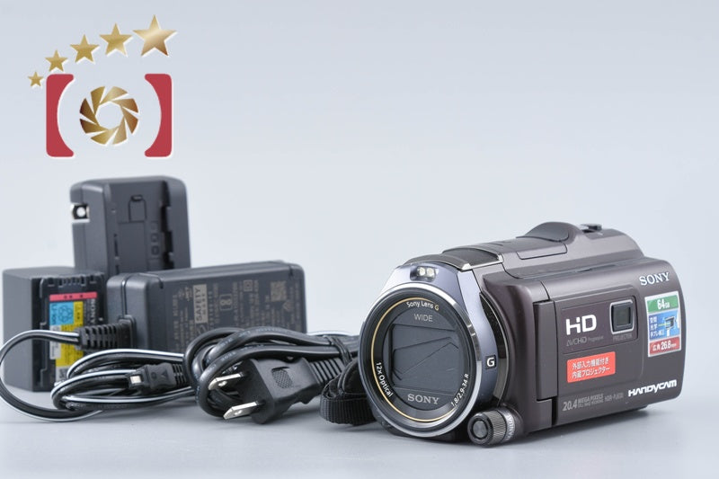 Sony Handycam HDR-PJ630V Black Video Camera Recorder [Japanese Language Only]