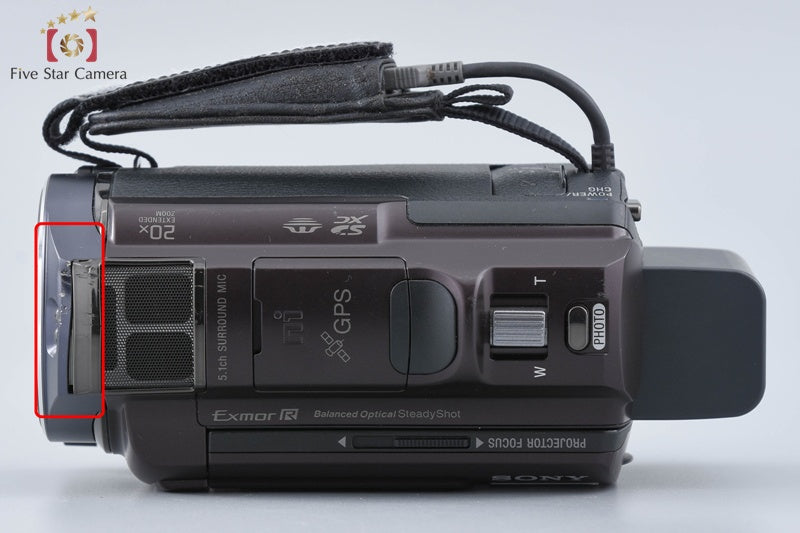 Sony Handycam HDR-PJ630V Black Video Camera Recorder [Japanese Language Only]