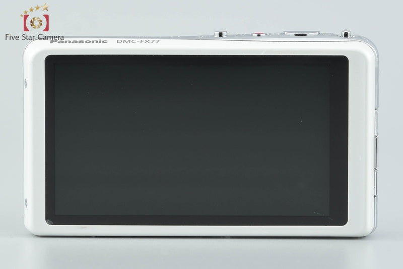 Panasonic LUMIX DMC-FX77 White 12.1 MP Digital Camera [Japanese Language Only]