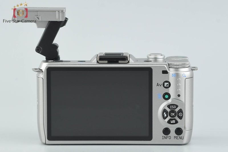 "Shutter count 5,180" PENTAX Q10 Silver 12.4 MP Digital Camera 5-15 Lens