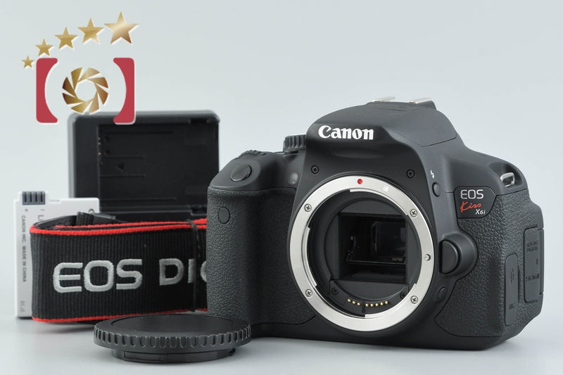 "Count 2,755" Canon EOS Kiss X6i / Rebel T4i / 650D 18.0 MP Digital SLR Camera