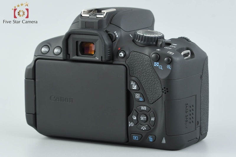 "Count 2,755" Canon EOS Kiss X6i / Rebel T4i / 650D 18.0 MP Digital SLR Camera