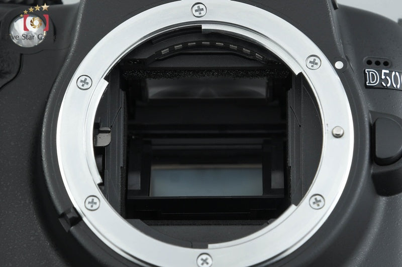 Nikon D5000 12.3 MP DSLR Camera 18-55 55-200 VR Lenses