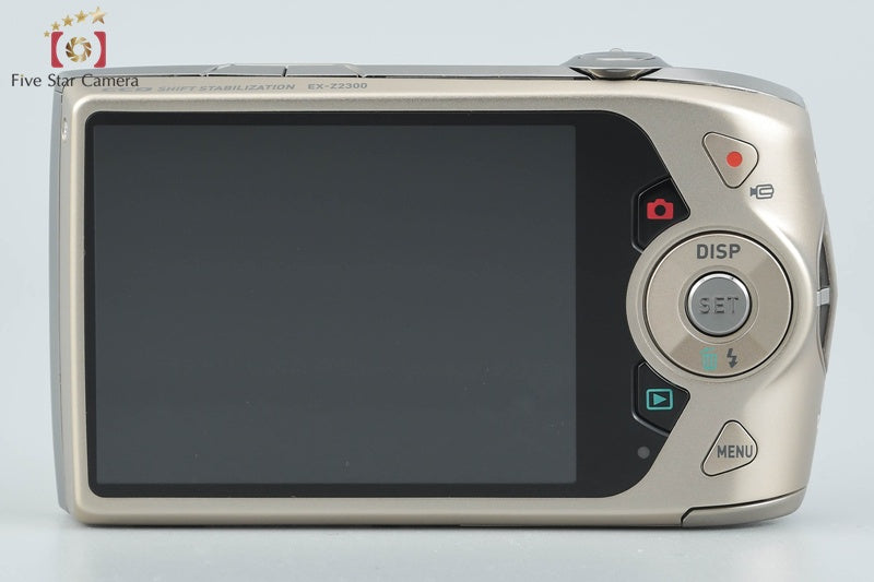 Casio EXILIM EX-Z2300 Champagne Gold 14.1 MP Digital Camera w/ Box