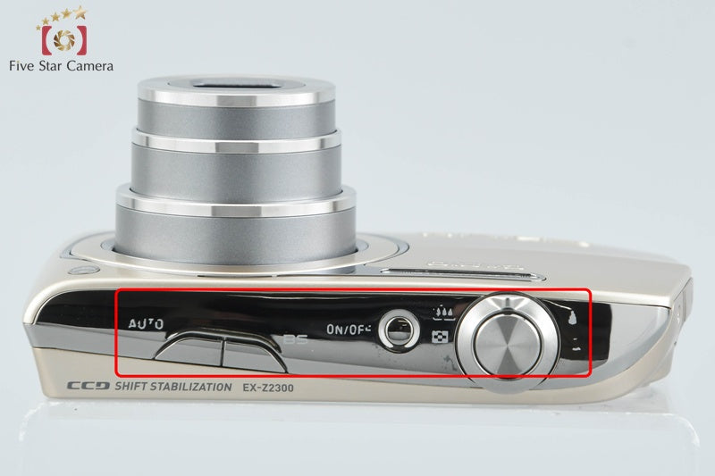 Casio EXILIM EX-Z2300 Champagne Gold 14.1 MP Digital Camera w/ Box