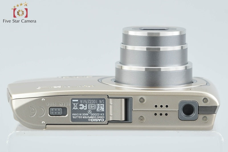 Casio EXILIM EX-Z2300 Champagne Gold 14.1 MP Digital Camera w/ Box