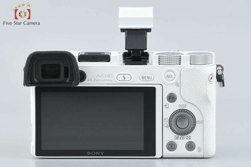 Sony α6000 ILCE-6000 White 24.3 MP 16-50 55-210 Lenses [Japanese Language Only]