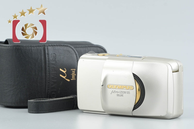 Olympus μ[mju:] ZOOM 105 DELUXE 35mm Point & Shoot Film Camera