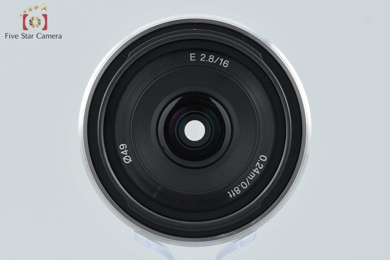 SONY E 16mm f/2.8 SEL16F28