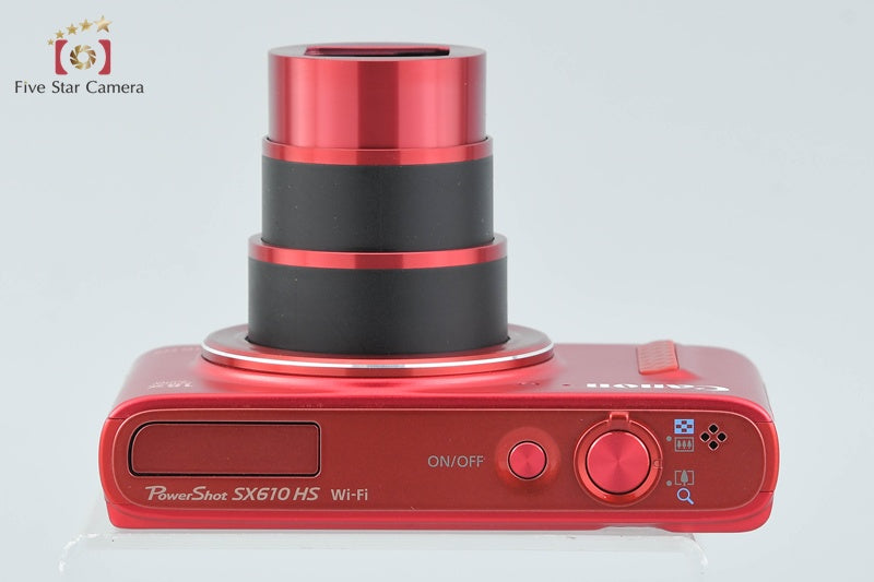 Canon PowerShot SX610 HS Red 20.2 MP Digital Camera