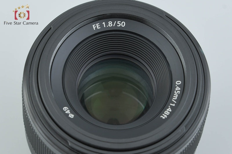 Sony FE 50mm f/1.8 SEL50F18F Sony Full Frame E-Mount Lens