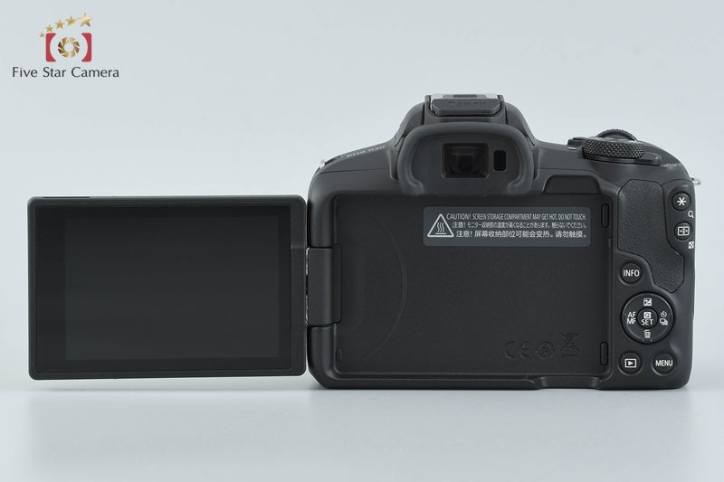 "Shutter count 1,000" Canon EOS R50 Black 24.2 MP Mirrorless Digital Camera Body
