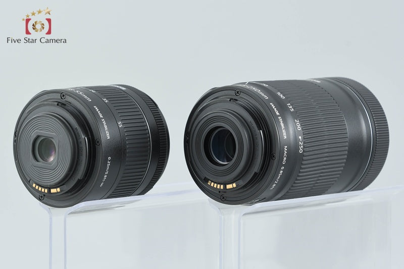 Canon EOS Kiss X10 / Rebel SL3 / 250D / 200DII 24.1 MP 18-55 55-250 Lenses