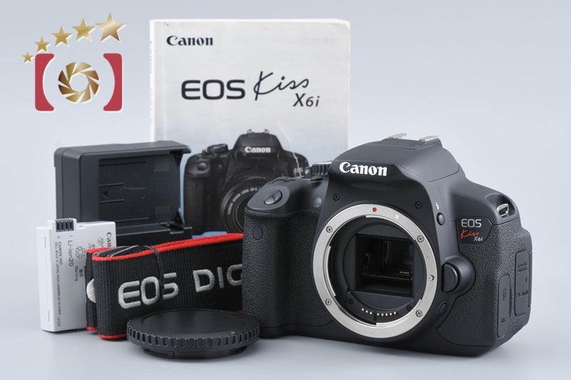 "Count 1,412" Canon EOS Kiss X6i / Rebel T4i / 650D 18.0 MP Digital SLR Camera