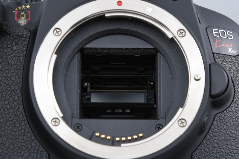 "Count 1,412" Canon EOS Kiss X6i / Rebel T4i / 650D 18.0 MP Digital SLR Camera