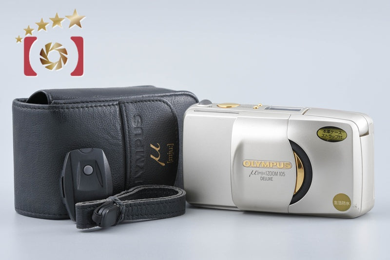 Olympus μ[mju:] ZOOM 105 DELUXE 35mm Point & Shoot Film Camera
