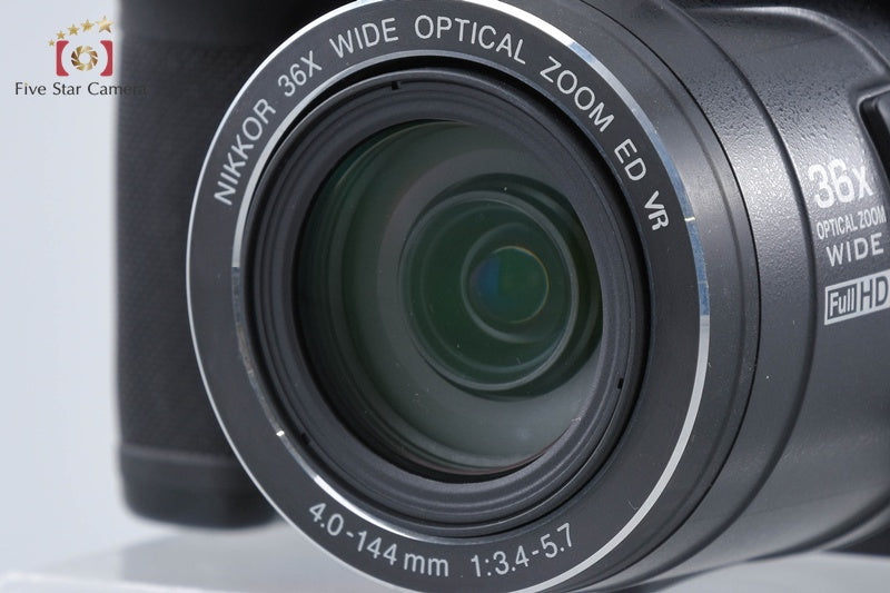 Nikon COOLPIX P500 Black 12.1 MP Digital Camera