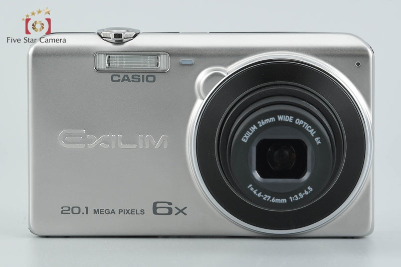 Casio EXILIM EX-ZS35 Silver 20.1 MP Digital Camera w/ Box