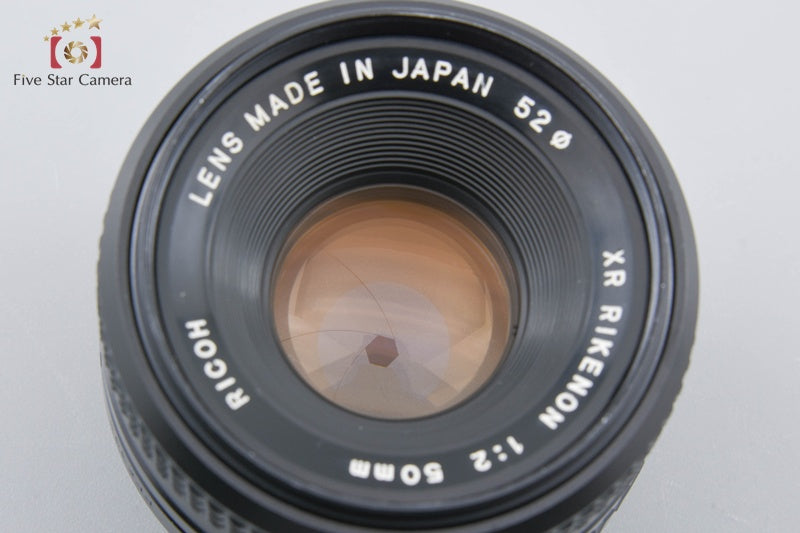 Ricoh XR RIKENON 50mm f/2 PENTAX K Mount Lens
