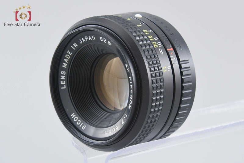 Ricoh XR RIKENON 50mm f/2 PENTAX K Mount Lens