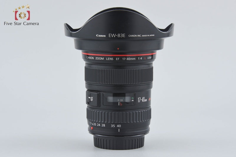 Canon EF 17-40mm f/4 L USM