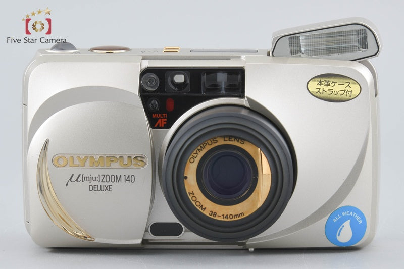 Olympus μ[mju:] ZOOM 140 DELUXE Point & Shoot 35mm Film Camera