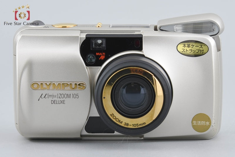 Olympus μ[mju:] ZOOM 105 DELUXE 35mm Point & Shoot Film Camera