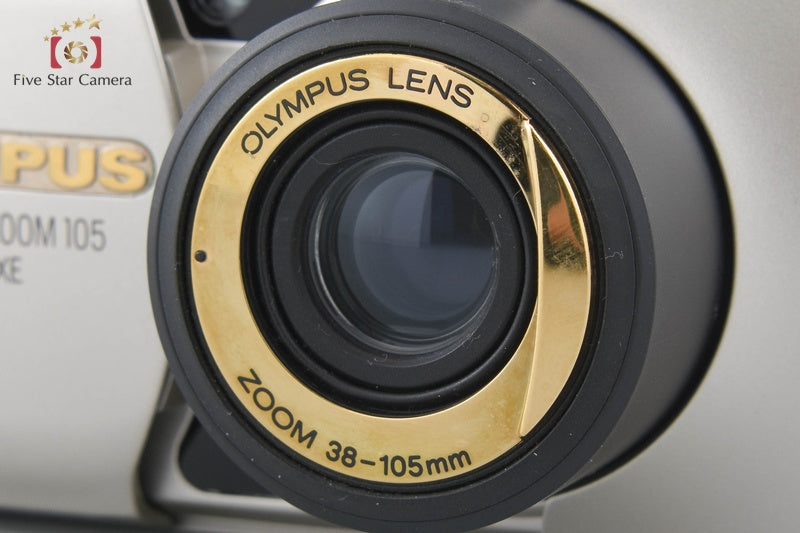 Olympus μ[mju:] ZOOM 105 DELUXE 35mm Point & Shoot Film Camera