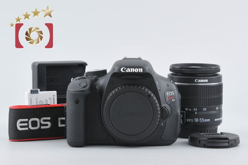 "Count 1,830" Canon EOS Kiss X5 / Rebel T3i / 600D 18.0 MP EF-S 18-55 IS II Lens