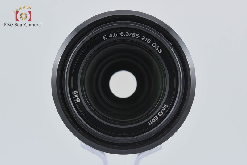 Sony E 55-210mm f/4.5-6.3 OSS Black SEL55210