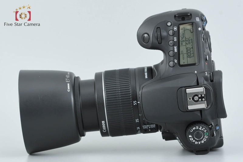 "Count 1,334" Canon EOS 60D 18.0 MP DSLR + EF-S 18-55mm f/3.5-5.6 IS II