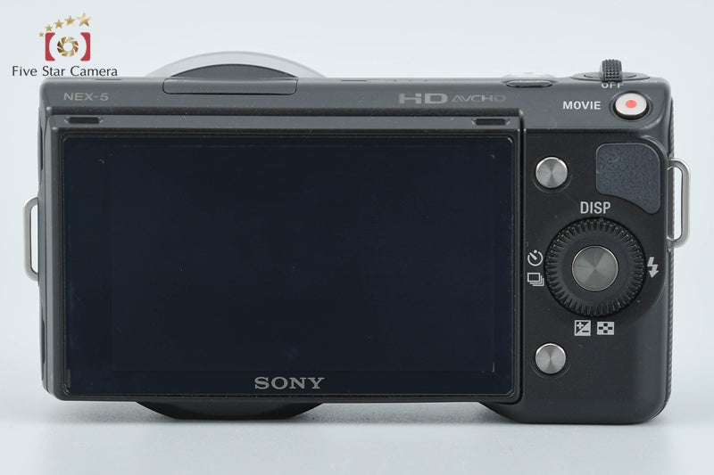 "Count 4,042" Sony α NEX-5 Black 16.1 MP 18-55 Lens [Japanese Language Only]