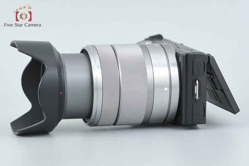 "Count 4,042" Sony α NEX-5 Black 16.1 MP 18-55 Lens [Japanese Language Only]
