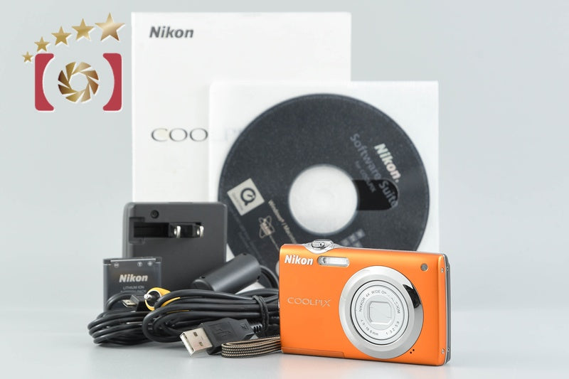 Nikon COOLPIX S3000 Fine Orange 12.0 MP Digital Camera
