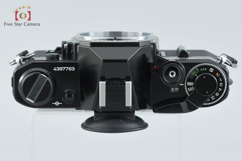 Canon AE-1 Black 35mm SLR Film Camera Body