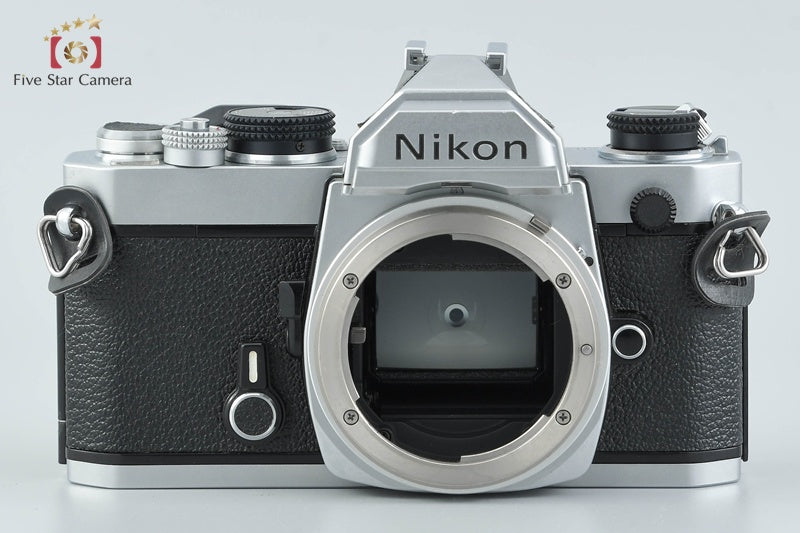 Nikon FM Silver Early Model 35mm SLR Film Camera Body