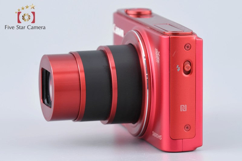 Canon PowerShot SX610 HS Red 20.2 MP Digital Camera