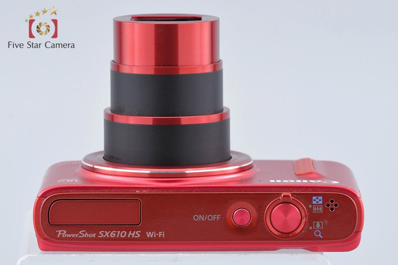Canon PowerShot SX610 HS Red 20.2 MP Digital Camera