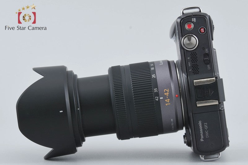 Panasonic LUMIX DMC-GF2 Black LUMIX G VARIO 14-42 Lens [Japanese Language Only]
