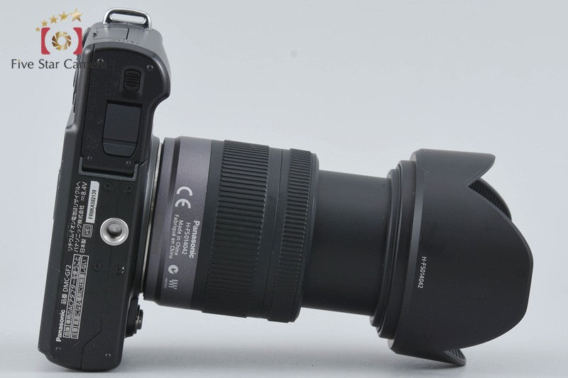 Panasonic LUMIX DMC-GF2 Black LUMIX G VARIO 14-42 Lens [Japanese Language Only]
