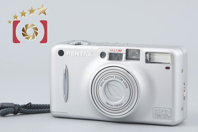 Pentax ESPIO 120SWII Silver 35mm Point & Shoot Film Camera