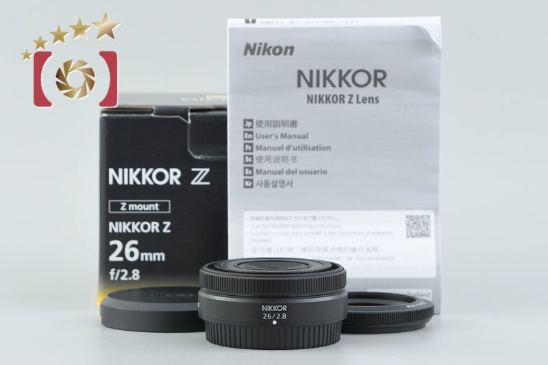 Nikon NIKKOR Z 26mm f/2.8 w/ Box