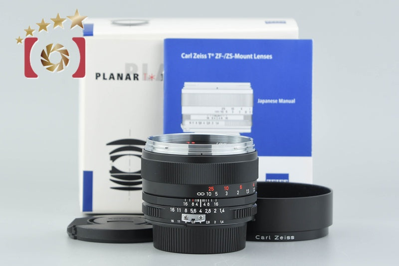 Carl Zeiss Planar 50mm f/1.4 ZF T* for Nikon w/ Box