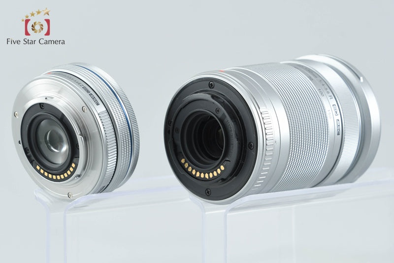 "Count 268" Olympus PEN E-PL10 Brown 16.1 MP EZ 14-42 40-150 Lenses