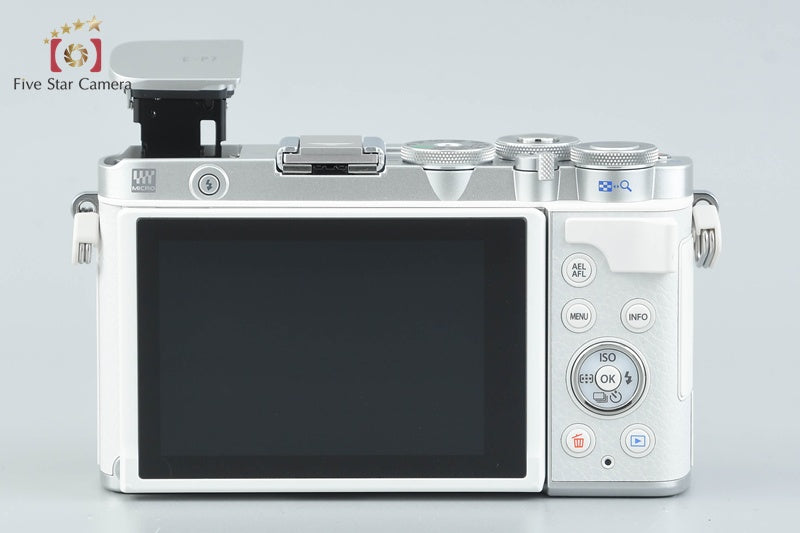 "Count 1,003" Olympus PEN E-P7 White 20.3 MP DSLR EZ 14-42 40-150 Lenses