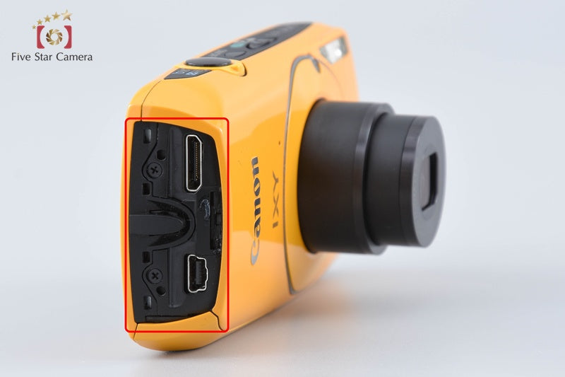 Canon IXY 30S Yellow 10.0 MP Digital Camera