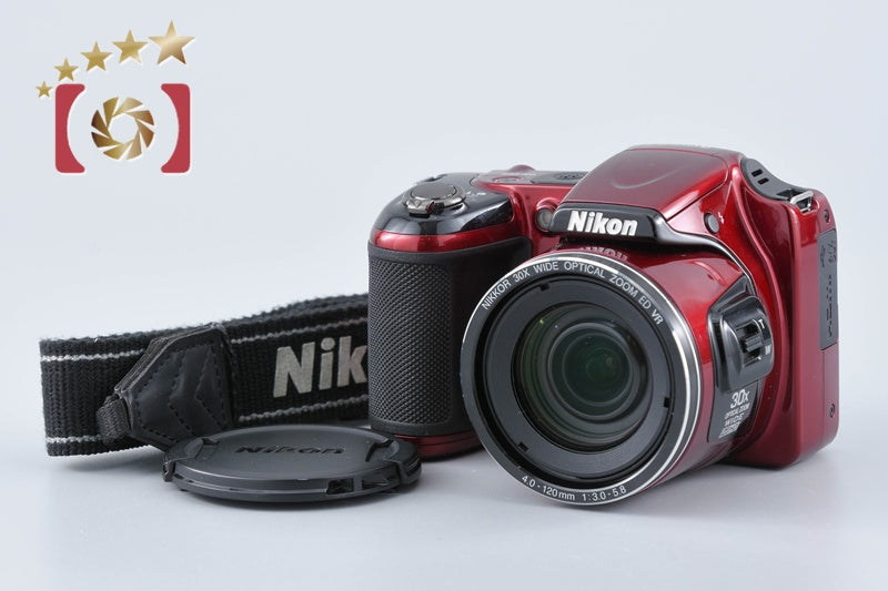 Nikon COOLPIX L820 Red 16.0 MP Digital Camera