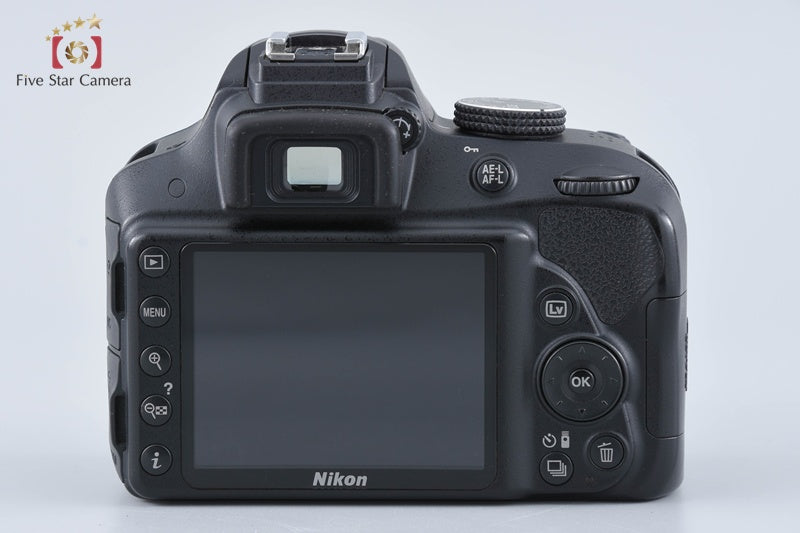 Nikon D3300 Black 24.2 MP DSLR Camera Body
